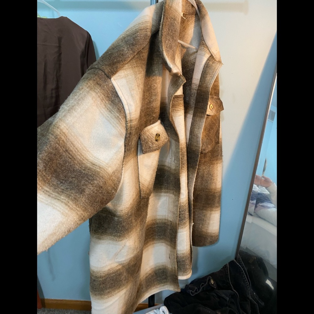 Button down Shacket